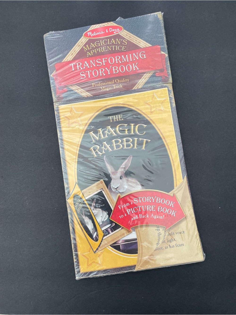 Melissa and Doug Magicians Apprentice Transforming storybook the Magic Rabbit
